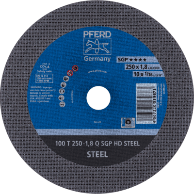 PFERD TOOLS HEAVY DUTY SGP do priemeru 2000 mm 100 T 250-1,8 Q SGP HD OCEĽ/30,0