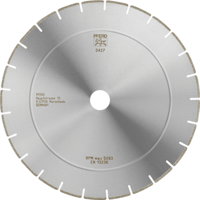 PFERD TOOLS Diamantové / CBN rezné nástroje EP Bond D1A1RSS 300-2,5-30,0 D 427 GAS2