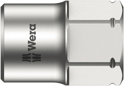 WERA 8790 FA nástrčná hlavica ("ořech") Zyklop s pripojovacím rozmerom 1/4" a pripojovacím šesťhranom Hex