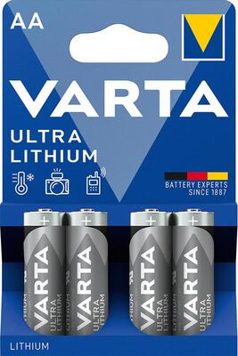Batéria Professional Lithium AA Blister a 4 kusy VARTA