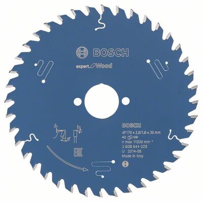 BOSCH 2608644028 - Pílový kotúc Expert for Wood 170 x 30 x 2,6 mm, 40