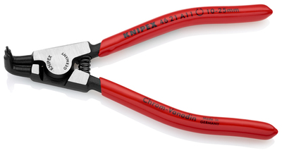 KNIPEX 46 21 A11 SB Kliešte na poistné krúžky pre vonkajšie poistné krúžky na hriadeľoch poplastovan