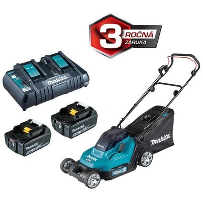 MAKITA DLM432PT2 - akumulátorová kosačka