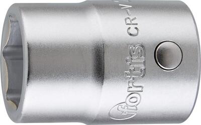 FORTIS Hlavica 1/2" 6 hran 24 x 50mm CrV DIN3124 Fortis