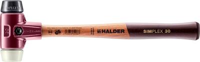 Kladivo SIMPLEX 30mm Guma / Nylon typ 3028 Halder