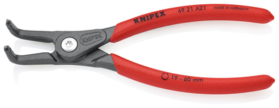 KNIPEX 49 21 A21 SB Presné kliešte na poistné krúžky pre vonkajšie poistné krúžky na hriadeľoch s pr