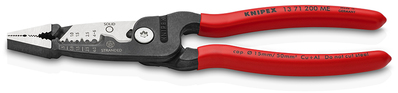 KNIPEX 13 71 200 ME SB WireStripper poplastované čierne atramentované 200 mm