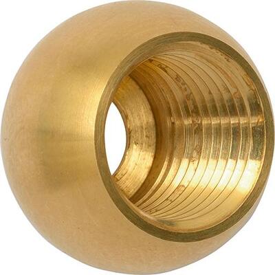 GRATTEC Mosadzné guľové adaptéry 12mm NPT závit 1/8" IBT