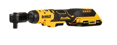 DeWALT Račňa s otv. hlavou 1/2" guľka 18V 95Nm 1x2,0Ah  DCF512D1