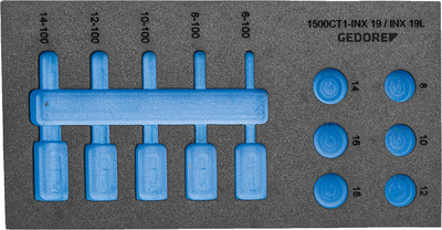 GEDORE EI-1500 CT1-INX 19LK Moduľ Check-Tool prázdny