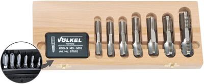 VÖLKEL Sada závitníkov M3-M20 HSS6 hran Volkel