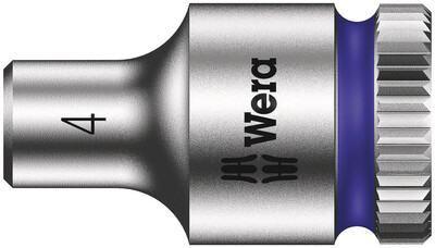 WERA 8790 HMA Nástrčná hlavice Zyklop, upínacia časť 1/4", 4 x 23 mm