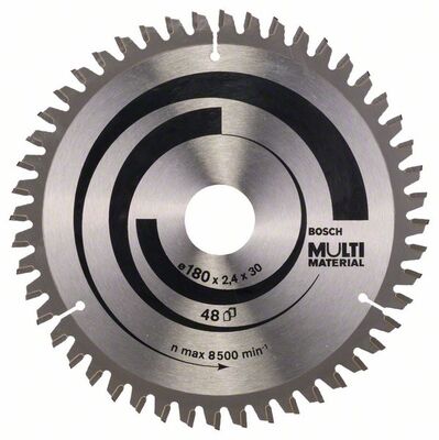BOSCH 2608640507 - Pílový kotúc Multi Material 180 x 30/20 x 2,4 mm, 48
