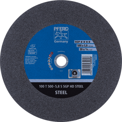 PFERD TOOLS HEAVY DUTY SGP do priemeru 2000 mm 100 T 500-5,8 S SGP HD OCEĽ/40,0