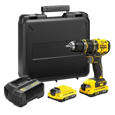 STANLEY SFMCD721D2K - Akumulátorový vŕtací skrutkovač s príklepom