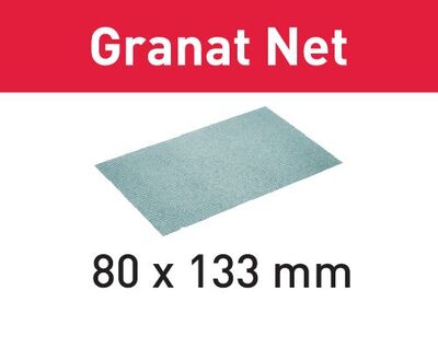 FESTOOL Sietové brúsne prostriedky STF 80x133 P80 GR NET/50 Granat Net