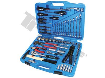 TRIUMF 29810 - Univerzális szerszámkészlet, gola 1/4"+1/2 ", 105 darabos