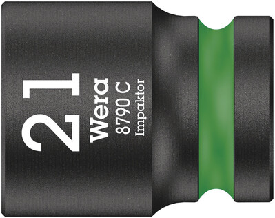 WERA 8790 C Impaktor Nástrojová hlava, upínacia časť 1/2", 21 x 38 mm