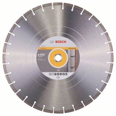 BOSCH Diamantový rezací kotouc Standard for Universal 450 x 25,40 x 3,6 x 10 mm
