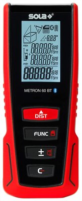 SOLA 71027101 Diaľkomer laserový METRON 60 BT