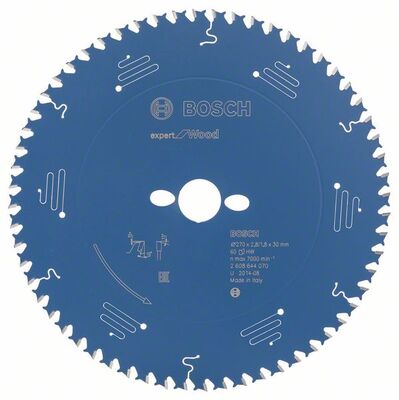 BOSCH 2608644070 - Pílový kotúc Expert for Wood 270 x 30 x 2,8 mm, 60