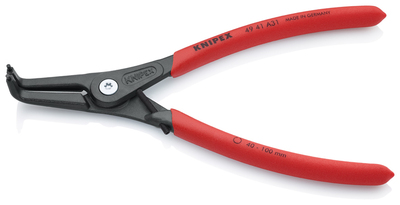 KNIPEX 49 41 A31 Presné kliešte na poistné krúžky pre vonkajšie poistné krúžky na hriadeľoch s proti