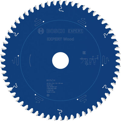 BOSCH Pílový kotúč EXPERT Wood na drevo pre okružné píly, 216 × 2,6/1,6 × 30 mm, T60 - 2608902208