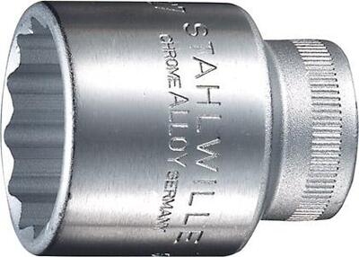 STAHLWILLE Hlavica 1/2" 12 hran 15 x 38,5mm 50 Stahlwille