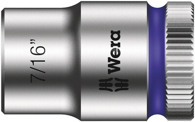 WERA 8790 HMB Nástrčná hlavice Zyklop, upínacia časť 3/8", 7/16" x 29 mm