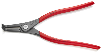 KNIPEX 49 21 A41 SB Presné kliešte na poistné krúžky pre vonkajšie poistné krúžky na hriadeľoch s pr