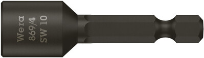 WERA 869/4 Nástavce nástrčných kľúčov, 9 x 50 mm