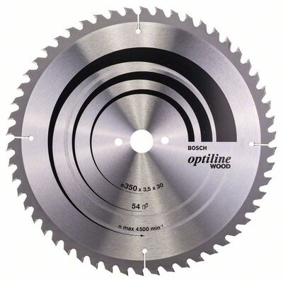 BOSCH 2608640674 - Pílový kotúc Optiline Wood 350 x 30 x 3,5 mm, 54