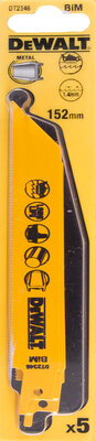 DeWALT Pílvágó CoS fához szögekkel 228mm 5db