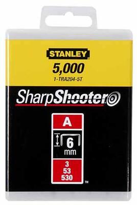 STANLEY Szegecsek standard 6mm/1/4" 5000 db A típus 5/53/530