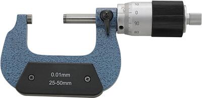 FORTIS Mikrometer strmeňový 25-50/0,01mm DIN863 BIG Fortis