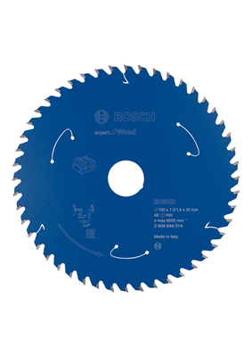 BOSCH 2608644514 - Pílový kotúč pre akumulátorové píly Expert for Wood 190x1,5/1x30 T48