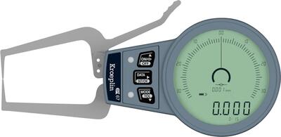 Hrúbkomer 0-15/0,001mm typ2 IP67 USB INDUKTION Kroeplin