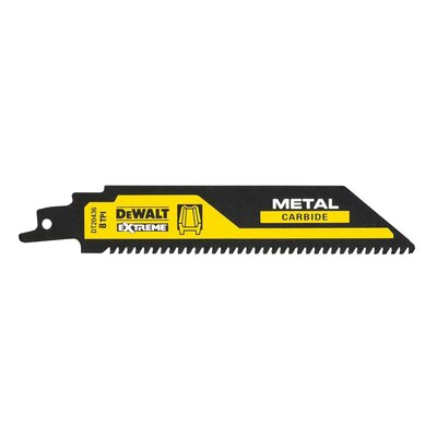 DeWALT KEMÉNYVÉG 152mm 8 TPI 5db DT20436 csomagban
