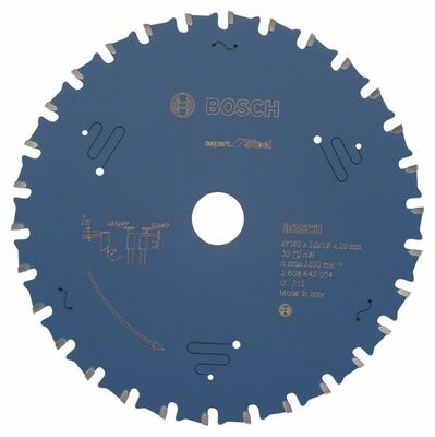BOSCH 2608643054 - Pílový kotúc 160 x 20 x 2,0 mm, 30