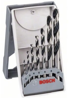 BOSCH Csigafúró HSS PointTeQ, Mini X-Line készlet 7 db