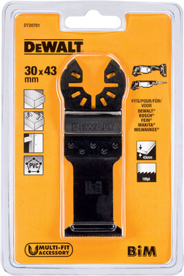 DeWALT LIST PILOVY NA REZANIE DREVA S KLINCAMI 30*43mm PRE DWE315 DT20701