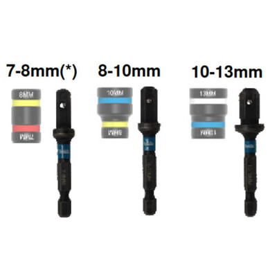 MAKITA E-29826 - Sada obojstranných nástrčných kľúčov 3 ks