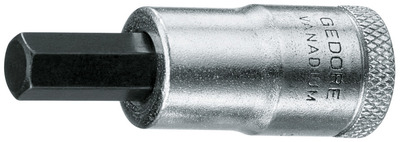 GEDORE IN 30 3/16AF Násadka skrutkovača 3/8" vnútorný šesťuholník 3/16"