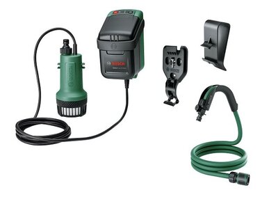 BOSCH GardenPump 18V-2000 - 06008C4203 - Akumulátorové čerpadlo na dažďovú vodu - bez akumulátora a nabíja