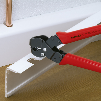 KNIPEX 90 61 20 Vystrihovacie kliešte s plastovými úchopovými zónami leštené 250 mm