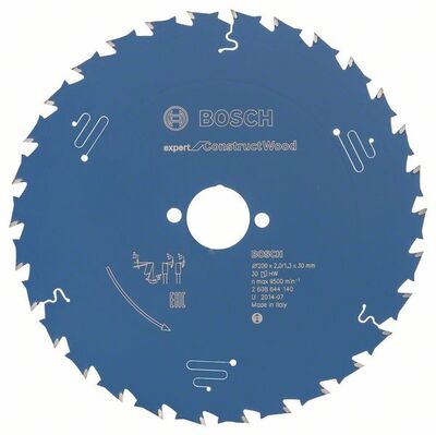 BOSCH Pilový kotouc Expert for Construct Wood 200 x 30 x 2,0 mm, 30
