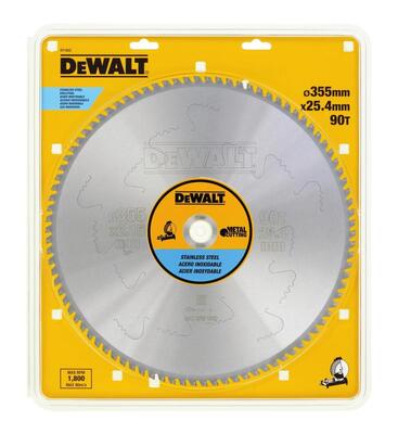 DeWALT DT1922 – fűrészlap 355 x 25,4 mm, 90 z DW872-hez