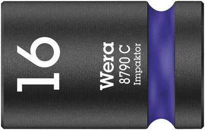 WERA 8790 C Impaktor Nástrojová hlava, upínacia časť 1/2", 16 x 38 mm