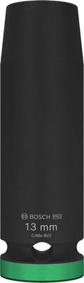 BOSCH Nástrčný kľúč PRO Impact Socket, 1/2", 13 mm, hlboký - 2608003047