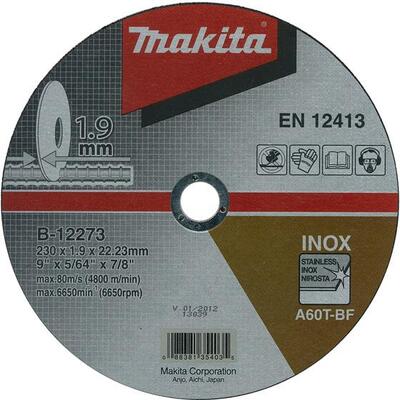 MAKITA Rezný kotúč na nehrdzavejúcu oceľ - E-13764